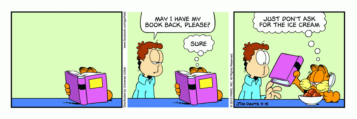 Garfield, May 15, 2015