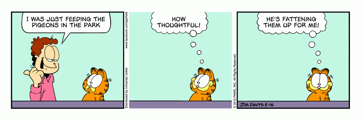 Garfield, May 16, 2015