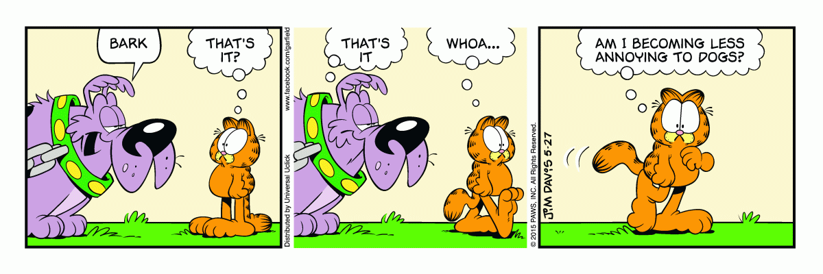Garfield, May 27, 2015