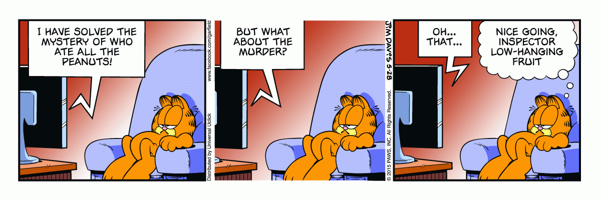 Garfield, May 28, 2015