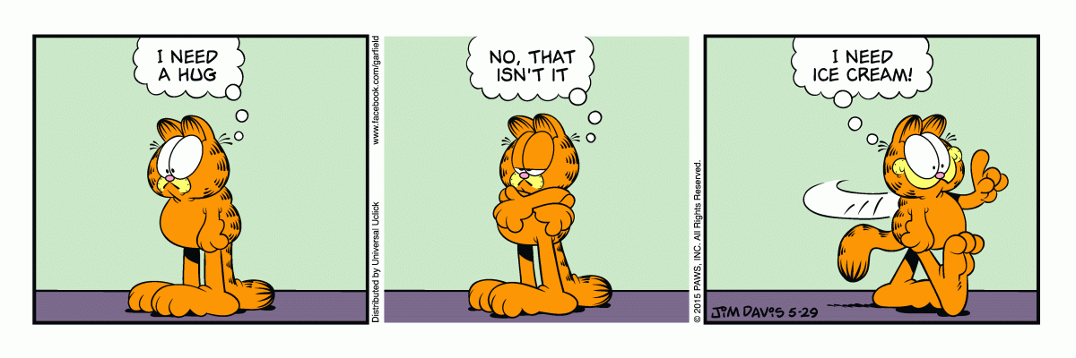 Garfield, May 29, 2015