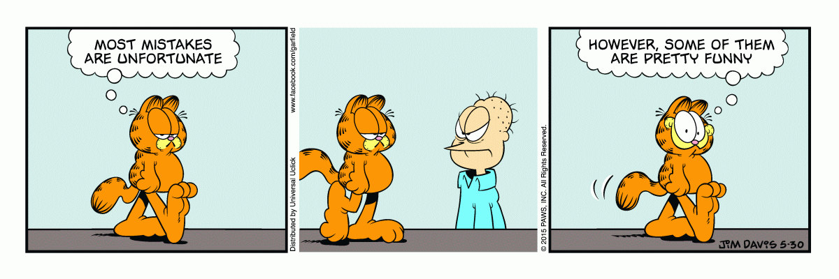 Garfield, May 30, 2015