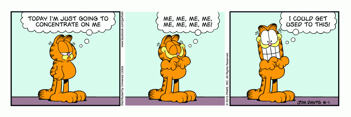 Garfield, June 1, 2015