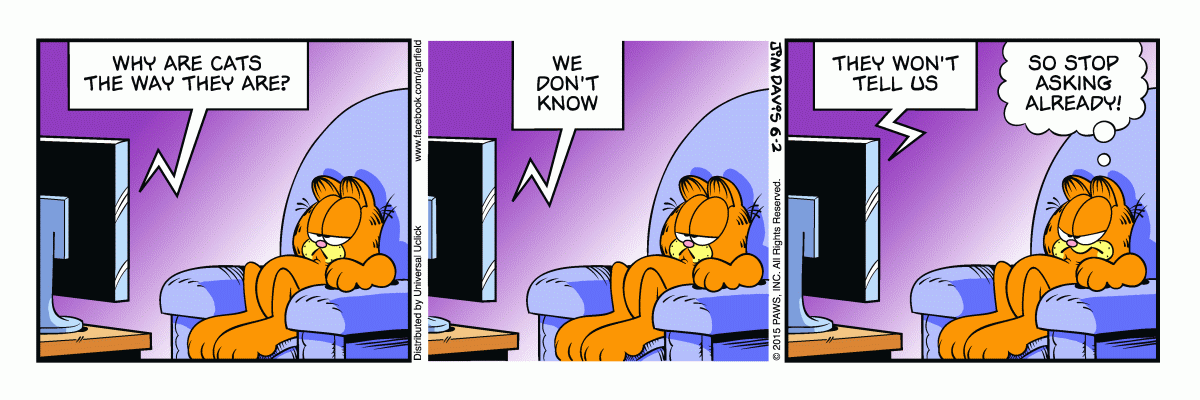 Garfield, June 2, 2015
