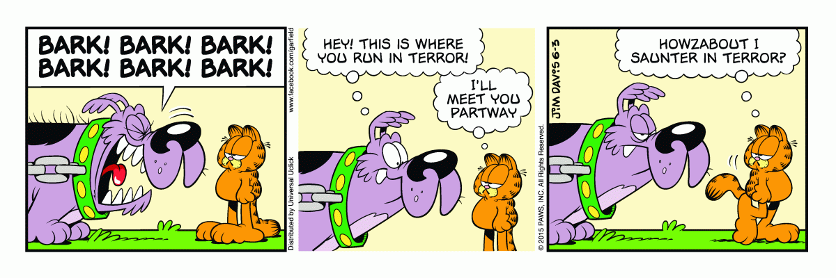 Garfield, June 3, 2015