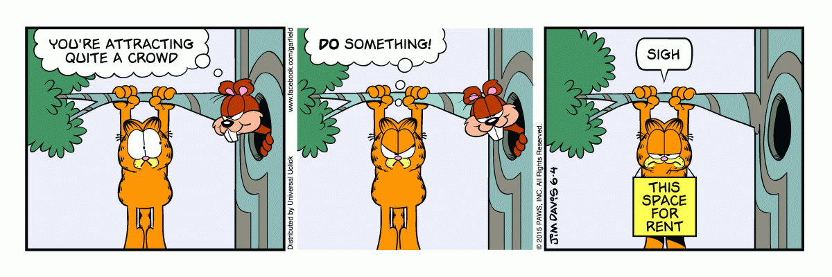 Garfield, June 4, 2015