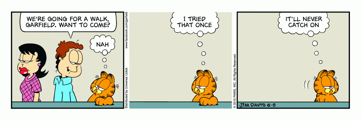 Garfield, June 5, 2015