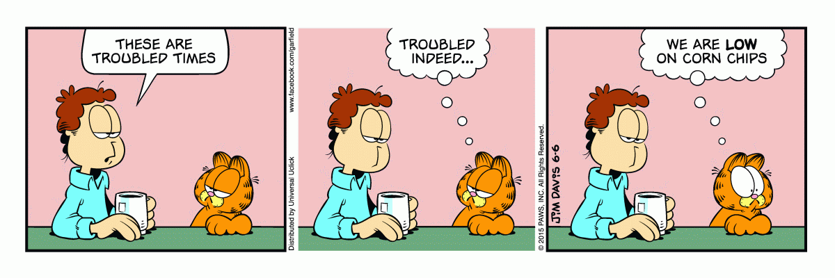 Garfield, June 6, 2015