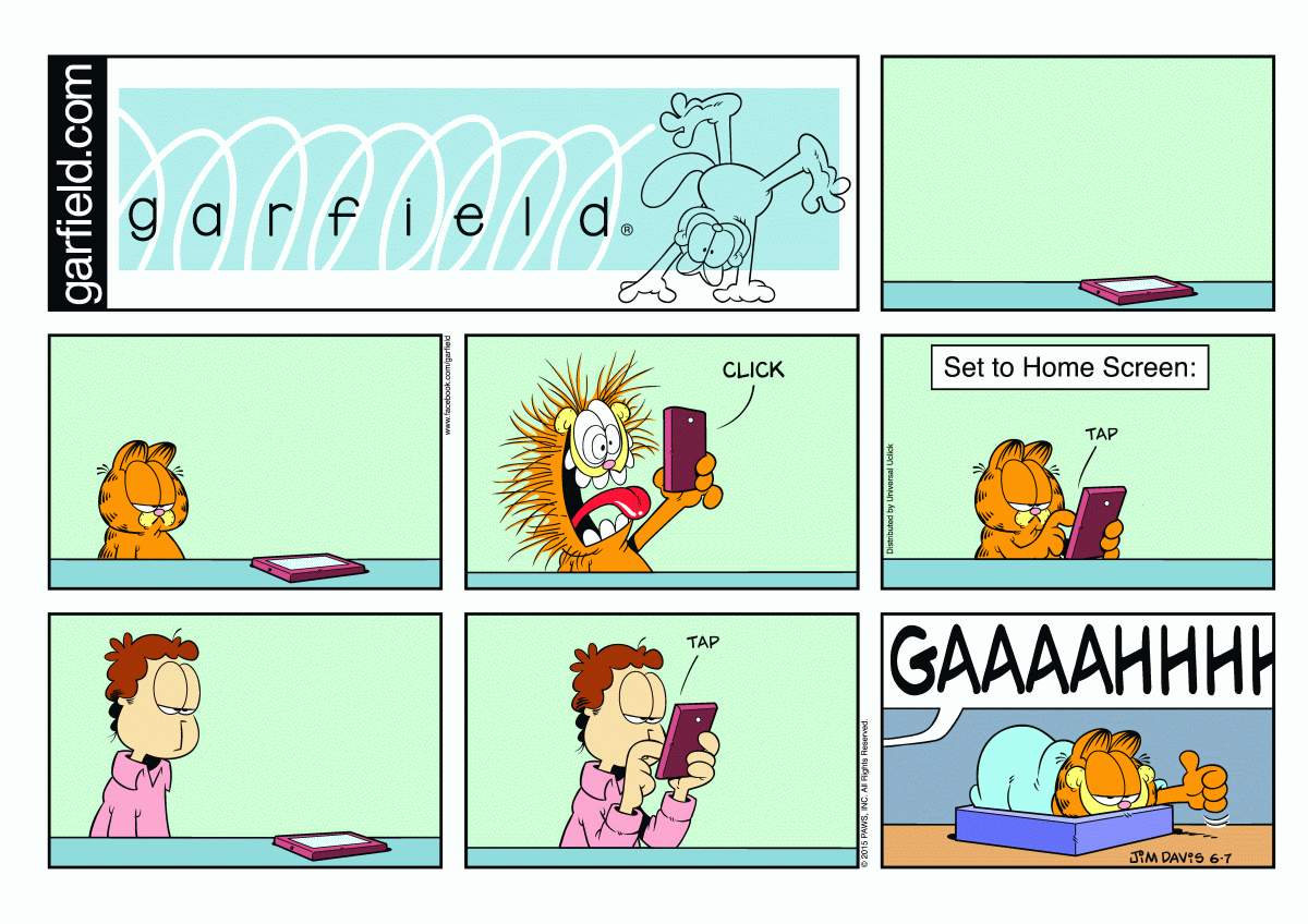 Garfield, June 7, 2015