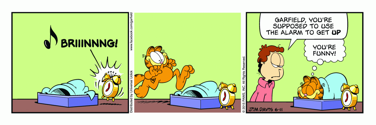 Garfield, June 11, 2015