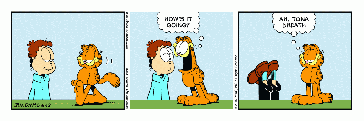 Garfield, June 12, 2015