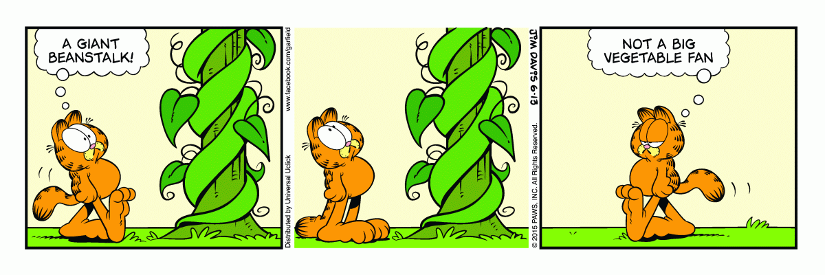 Garfield, June 13, 2015