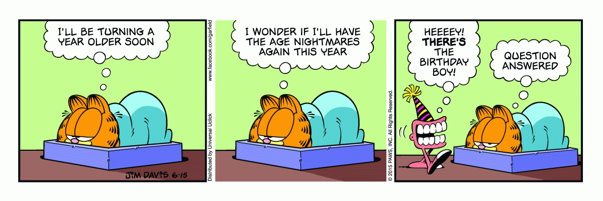 Garfield, June 15, 2015