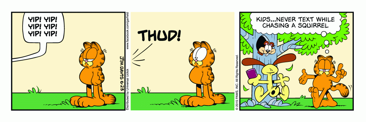 Garfield, June 23, 2015