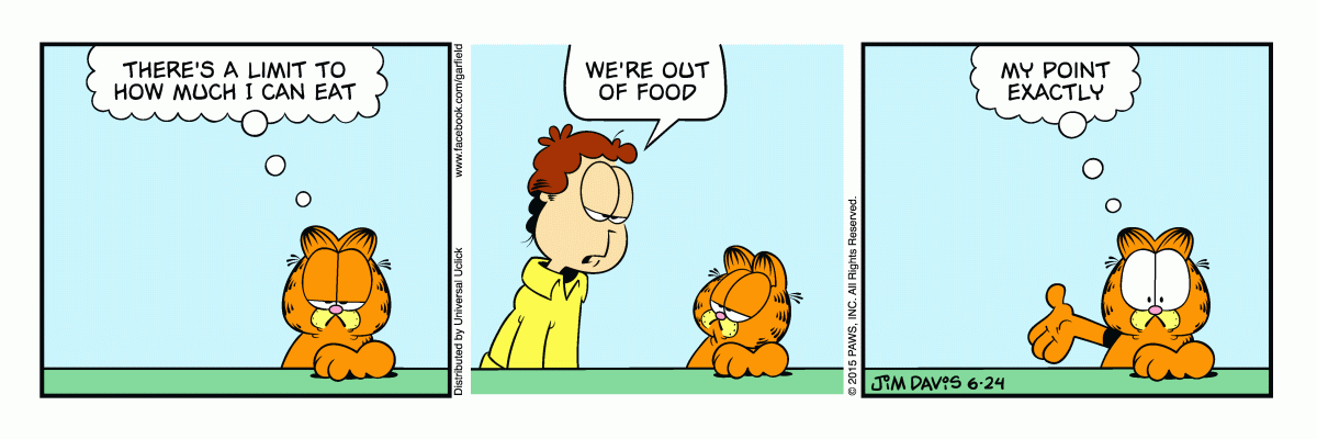 Garfield, June 24, 2015