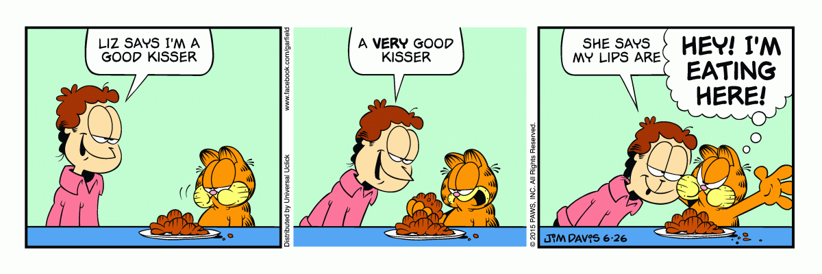 Garfield, June 26, 2015