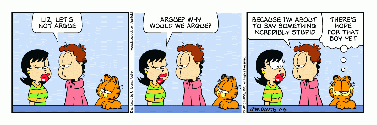 Garfield, July 3, 2015