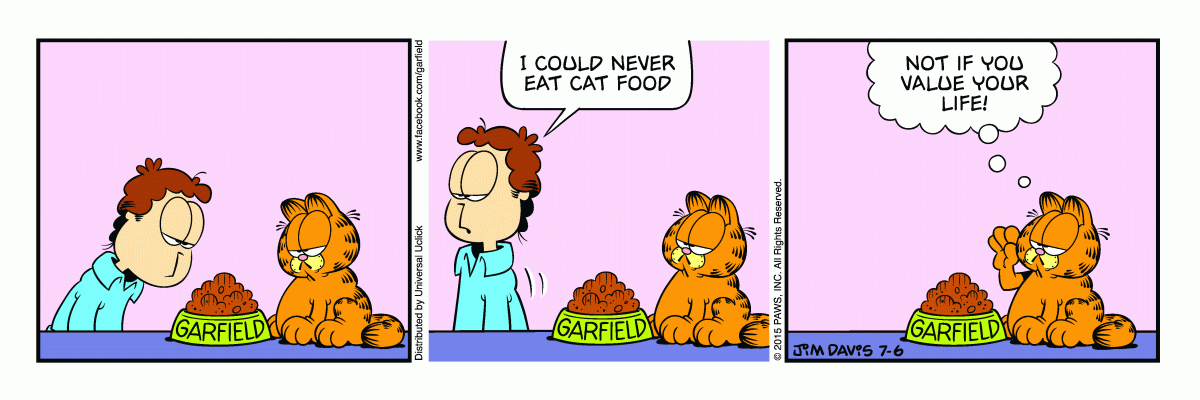 Garfield, July 6, 2015