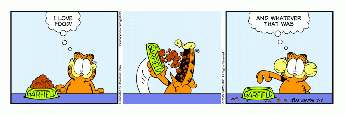 Garfield, July 7, 2015