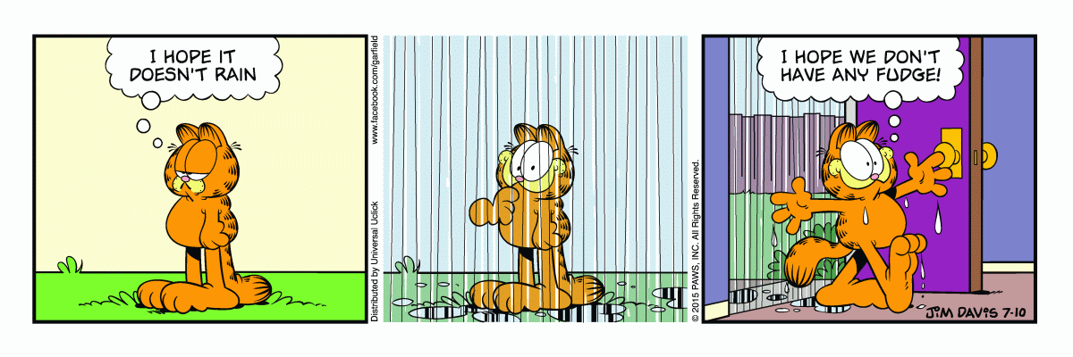 Garfield, July 10, 2015