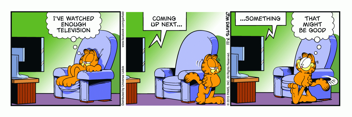 Garfield, July 11, 2015