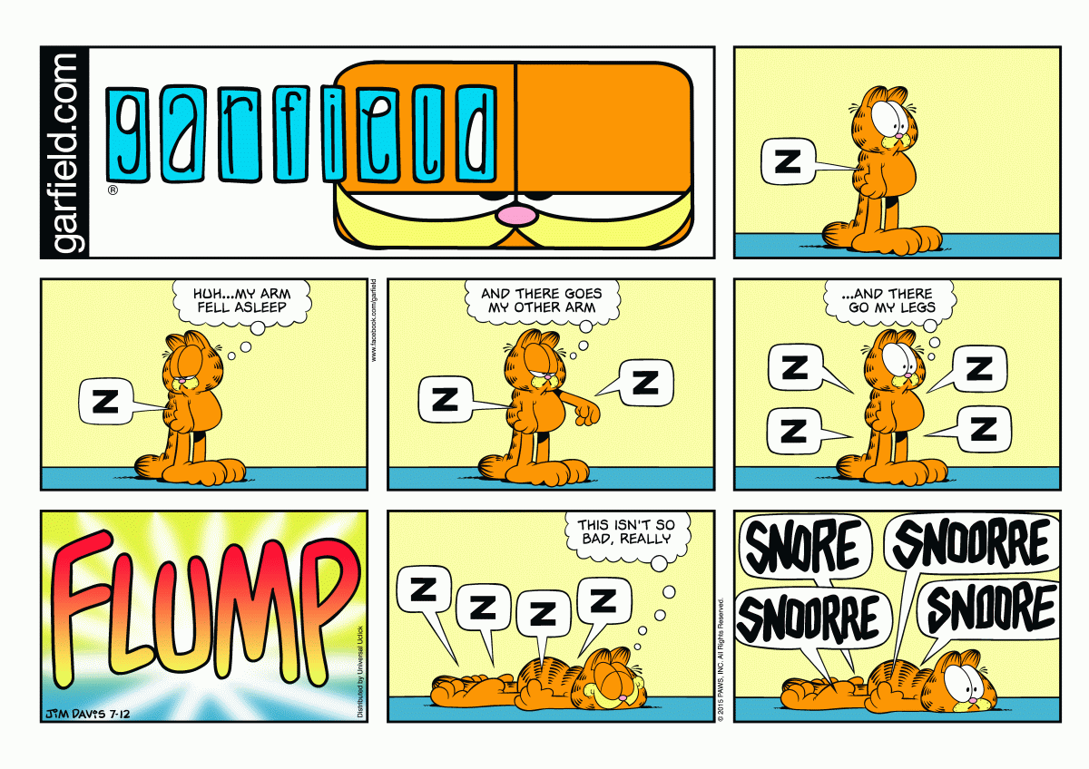 Garfield, July 12, 2015