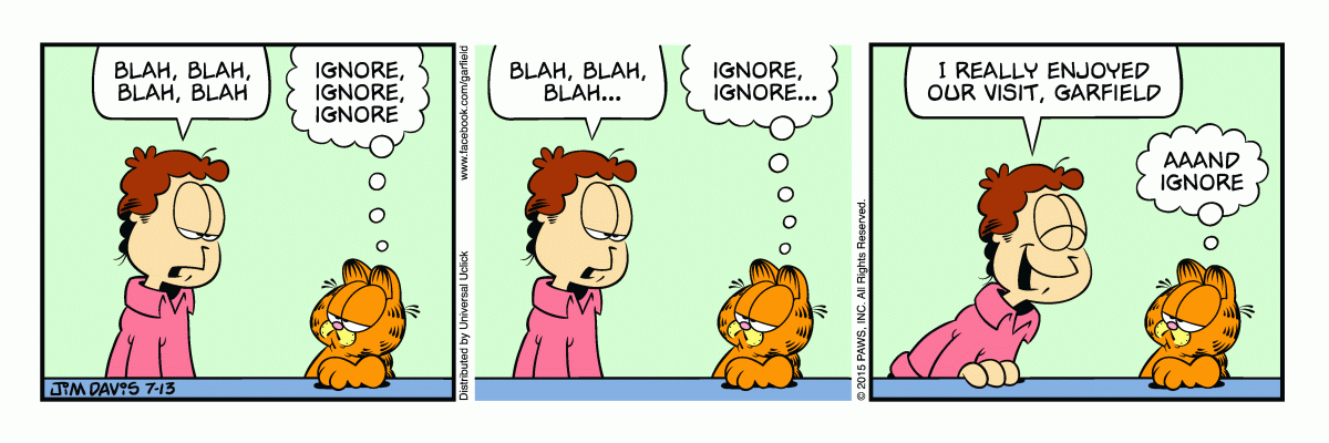 Garfield, July 13, 2015