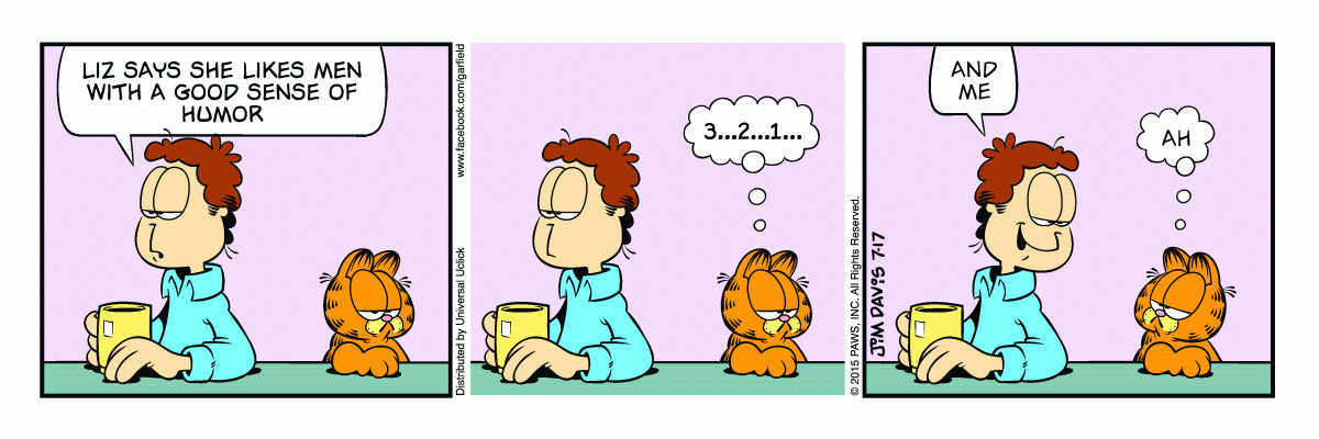 Garfield, July 17, 2015