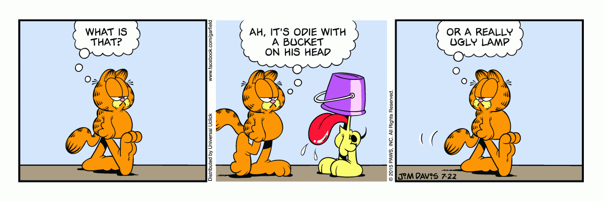 Garfield, July 22, 2015
