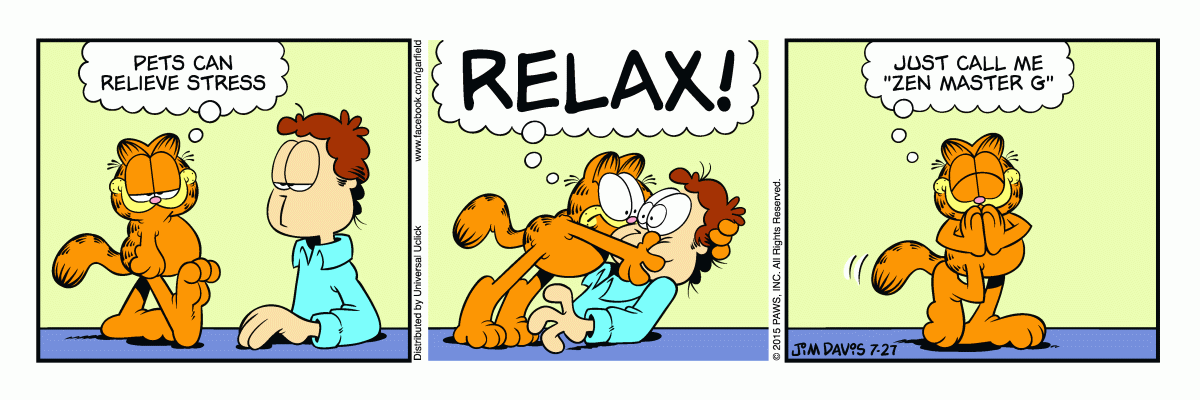Garfield, July 27, 2015