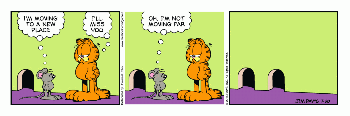 Garfield, July 30, 2015