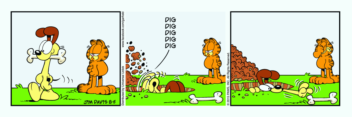 Garfield, August 5, 2015