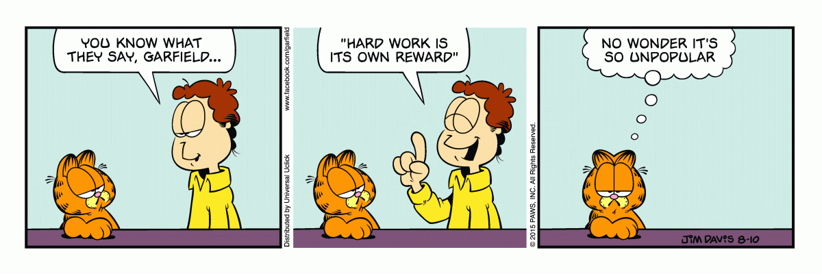 Garfield, August 10, 2015