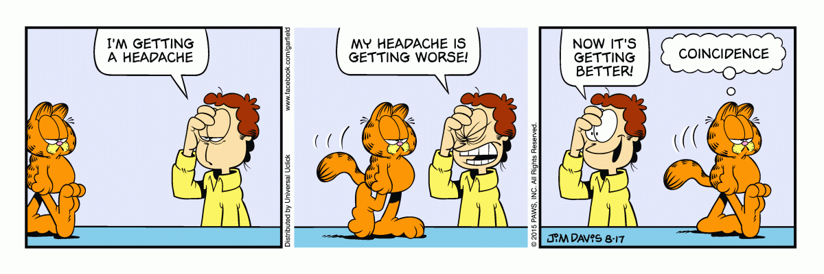 Garfield, August 17, 2015