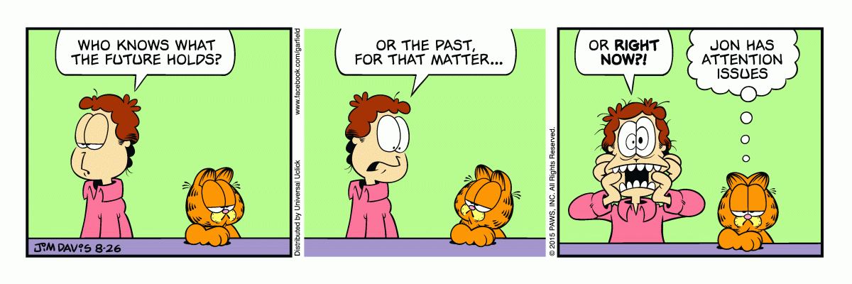 Garfield, August 26, 2015