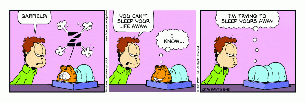Garfield, August 31, 2015