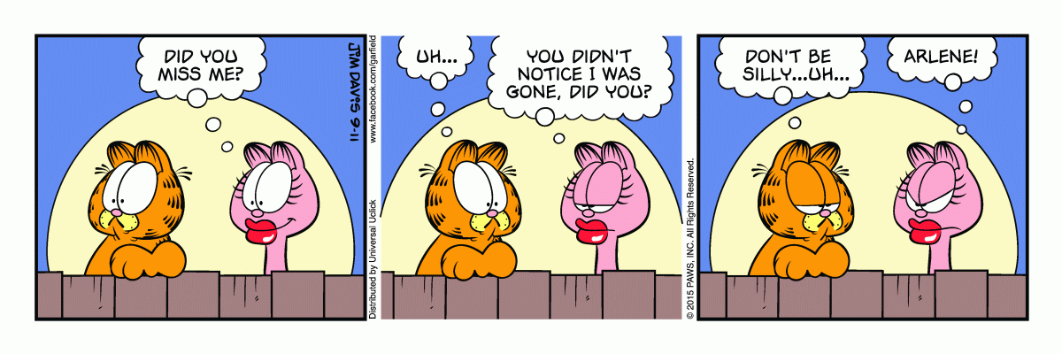 Garfield, September 11, 2015