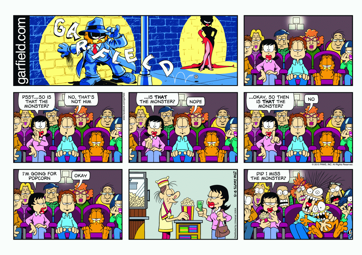 Garfield, September 13, 2015