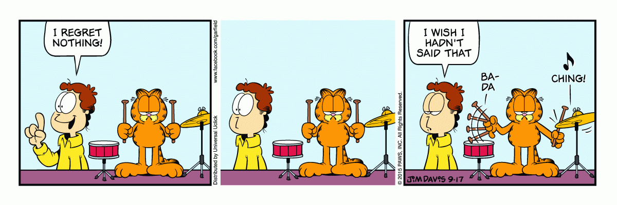 Garfield, September 17, 2015
