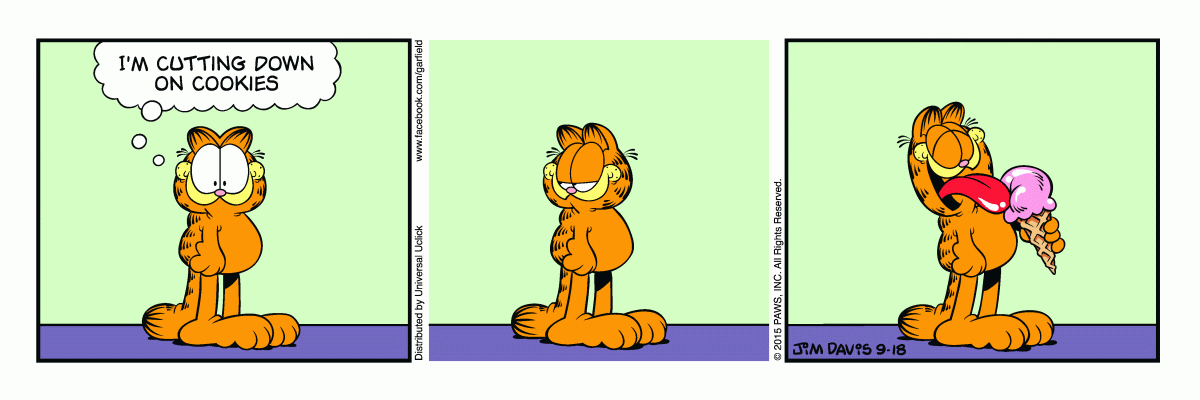 Garfield, September 18, 2015