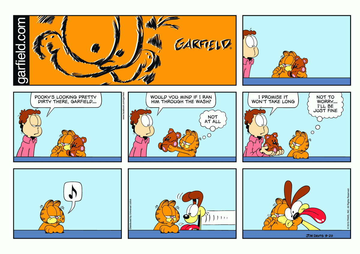 Garfield, September 20, 2015