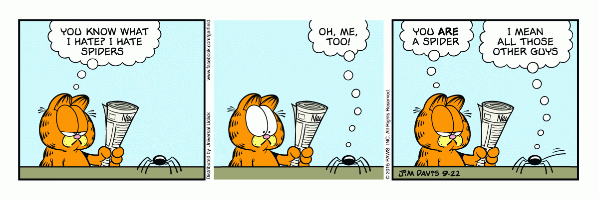 Garfield, September 22, 2015