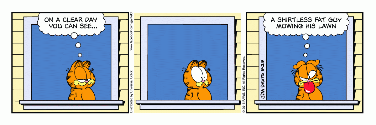 Garfield, September 29, 2015