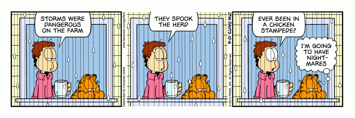 Garfield, October 6, 2015