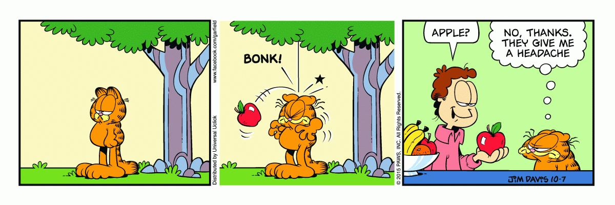 Garfield, October 7, 2015