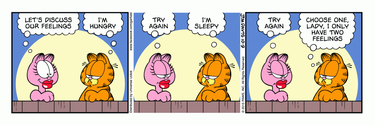 Garfield, October 9, 2015