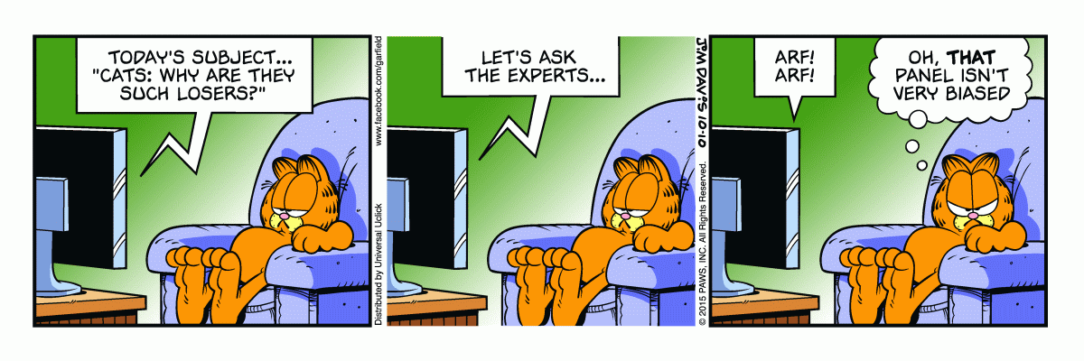 Garfield, October 10, 2015