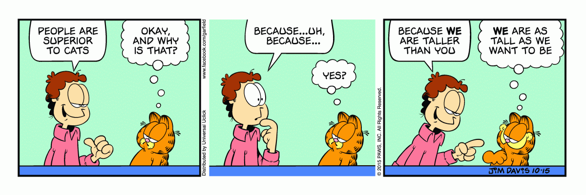 Garfield, October 15, 2015