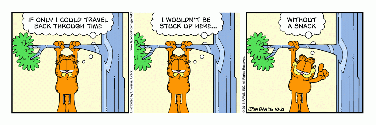 Garfield, October 21, 2015