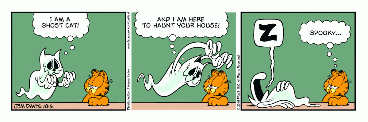 Garfield, October 31, 2015